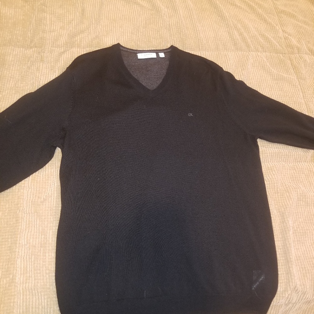 Mens Calvin klein merino wool sweater
